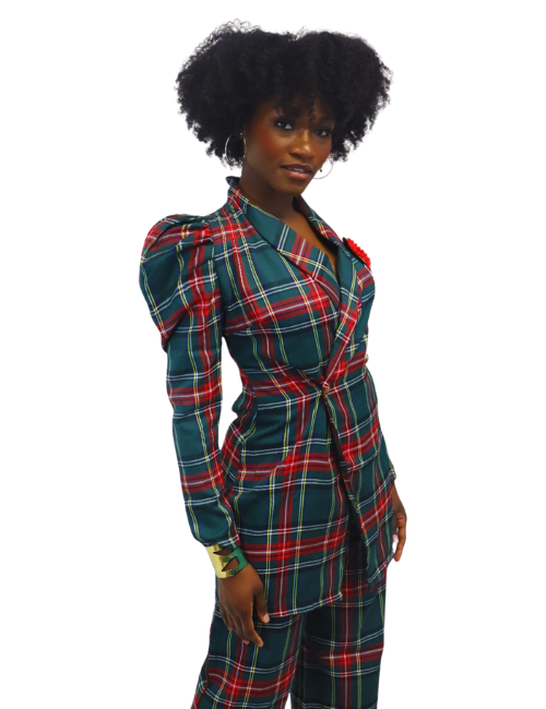 Plaid 2 piece outfit outlet