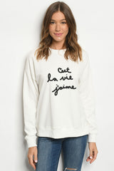 C'est La Vie J'aime It's Life I Love Ivory