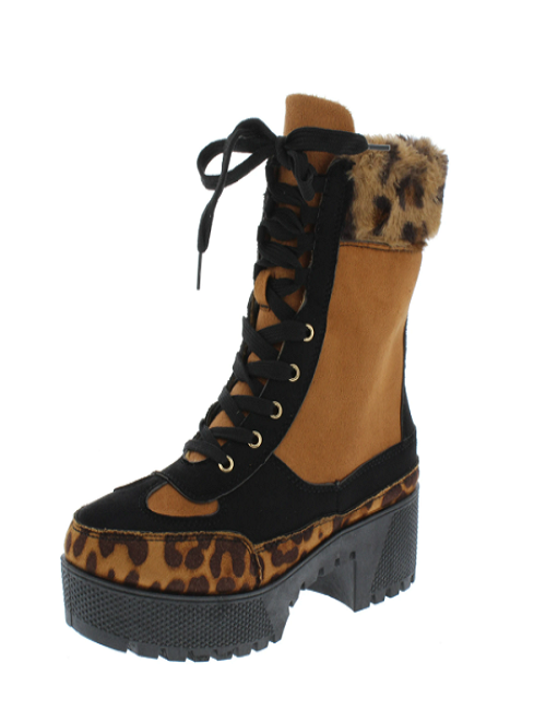 Cheetah Combat Boots