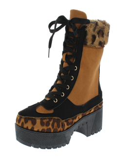 Cheetah Combat Boots