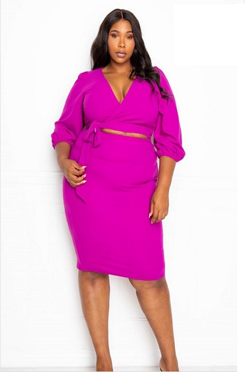 Magenta Two Piece Set ICONIC7