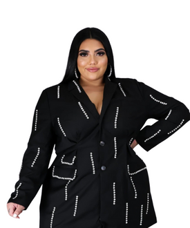 Reigning Gemstones Blazer Dress