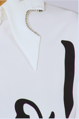 Ciao Baby Stoned Collar Top