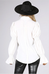 Ciao Baby Stoned Collar Top