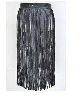 Fringe Belt Midi Length